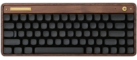 半满实木机械键盘 